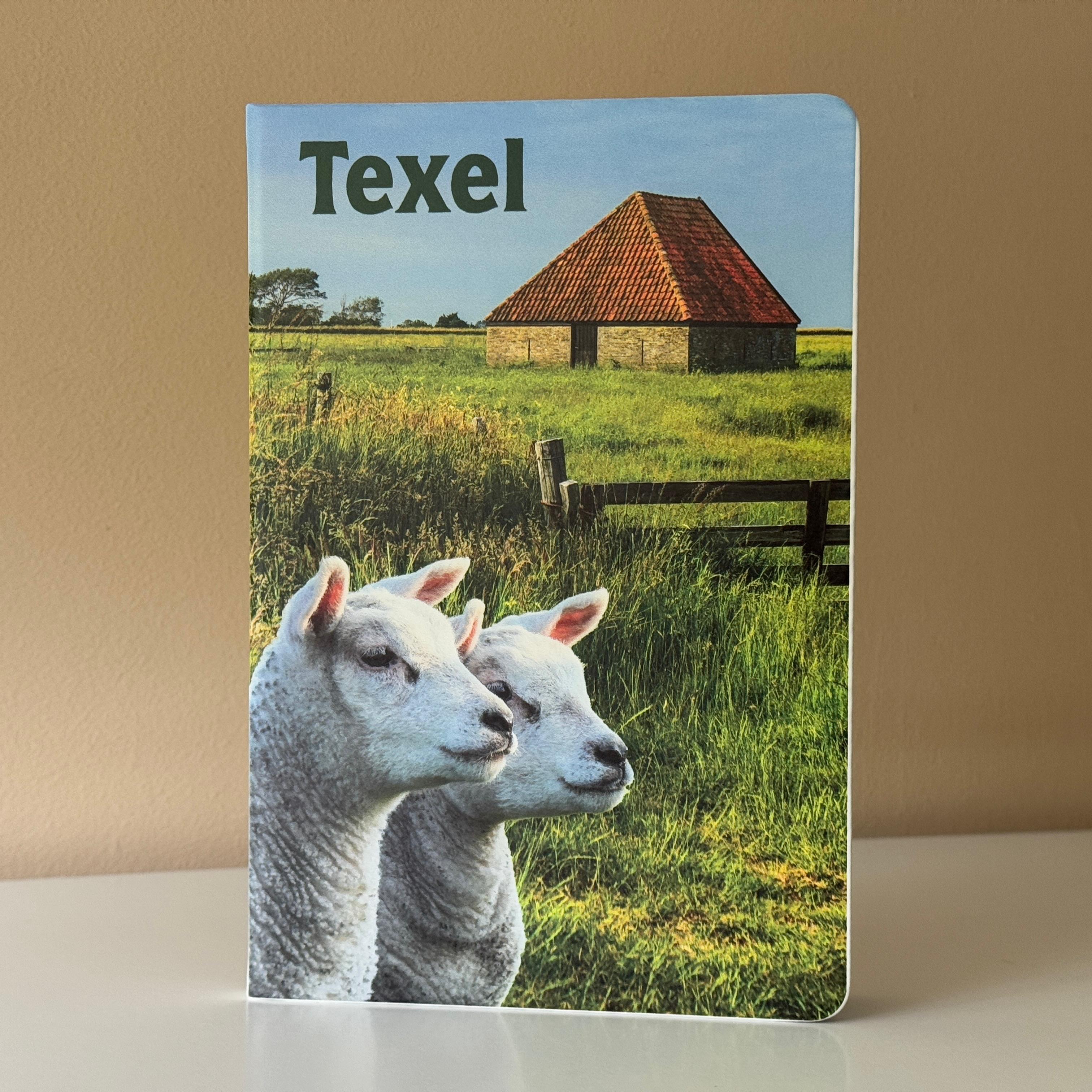Notitieboek A5 – Texel met schapenboet en lammetjes