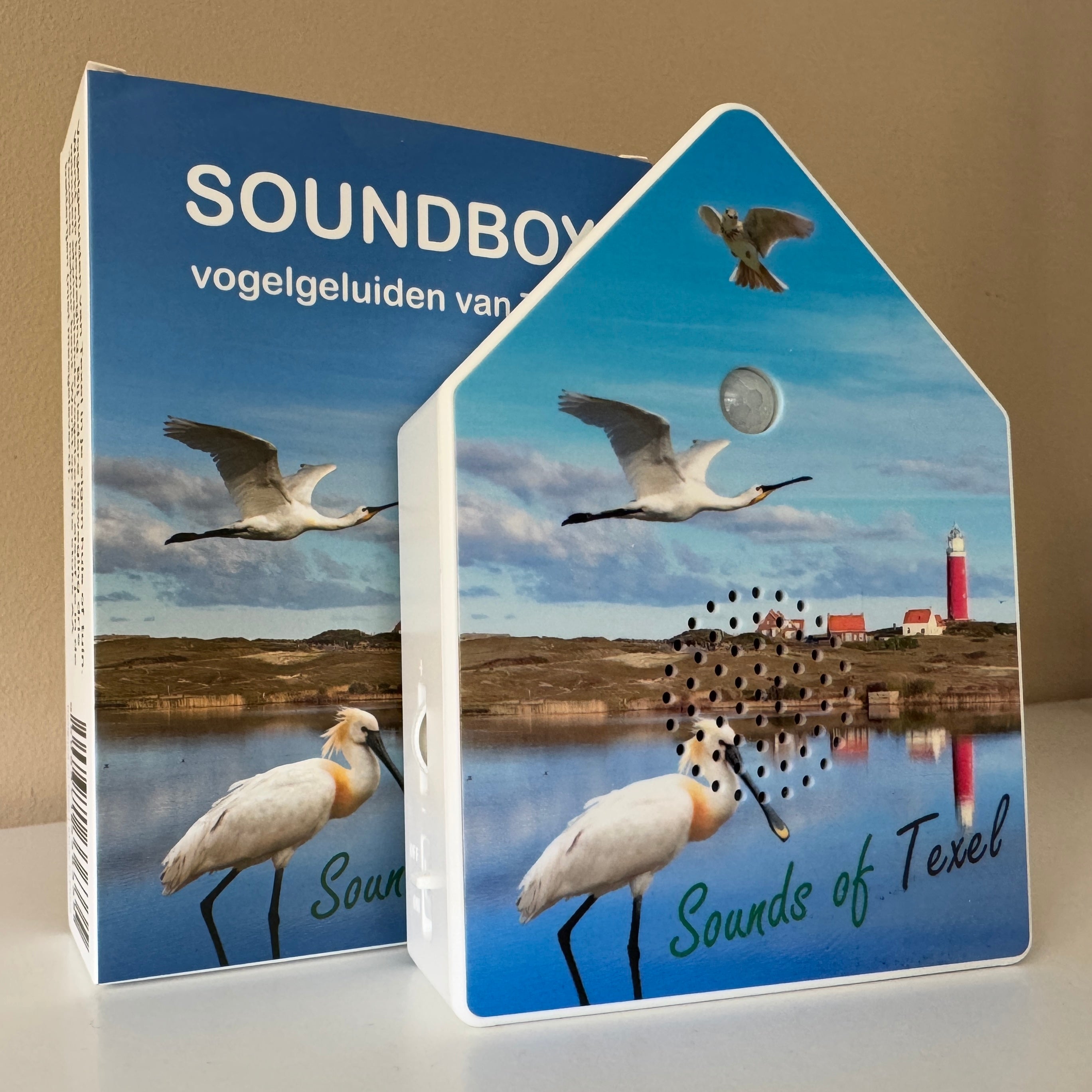 Soundbox vogelgeluiden van Texel