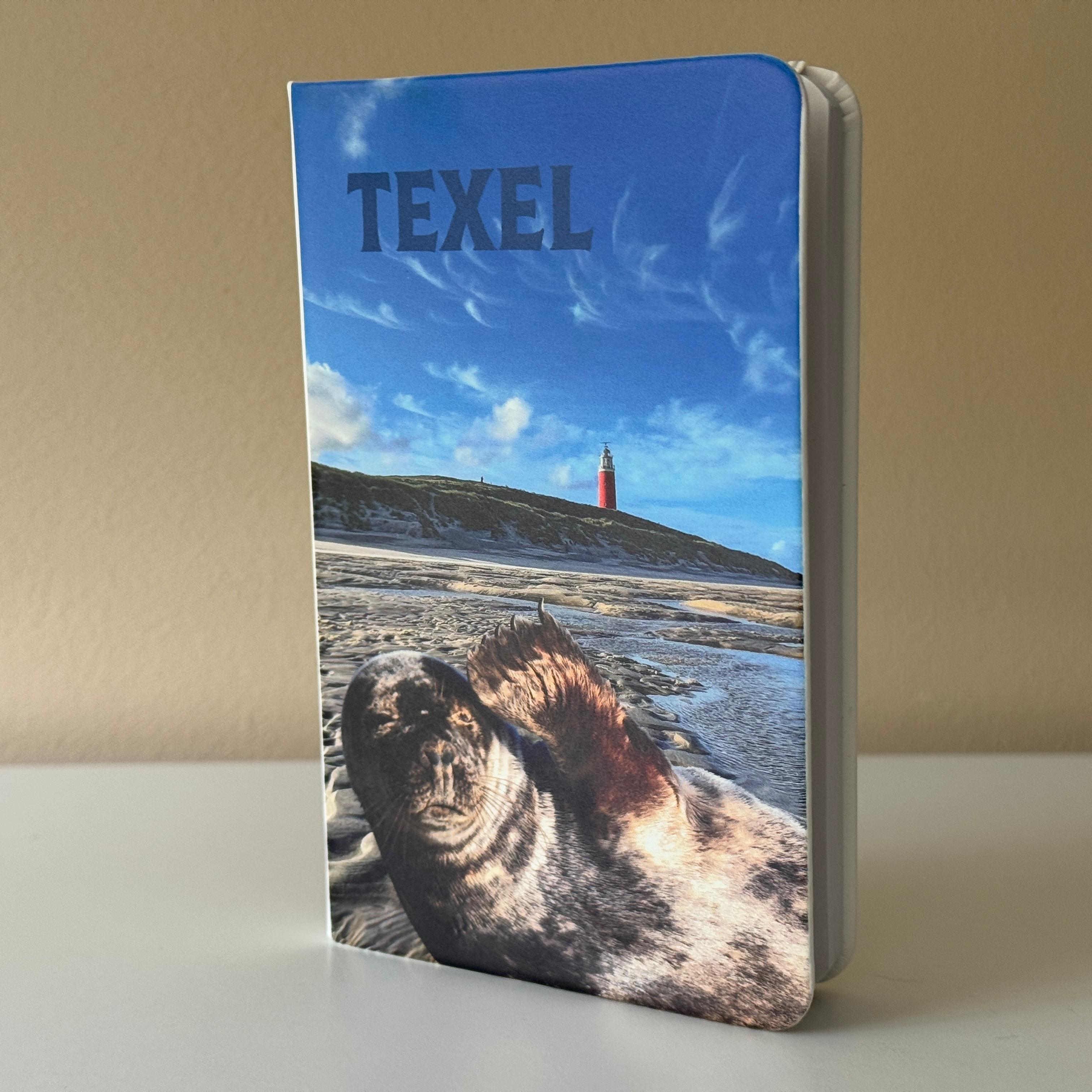 Notitieboekje A6 – Texel met schattig zeehondje