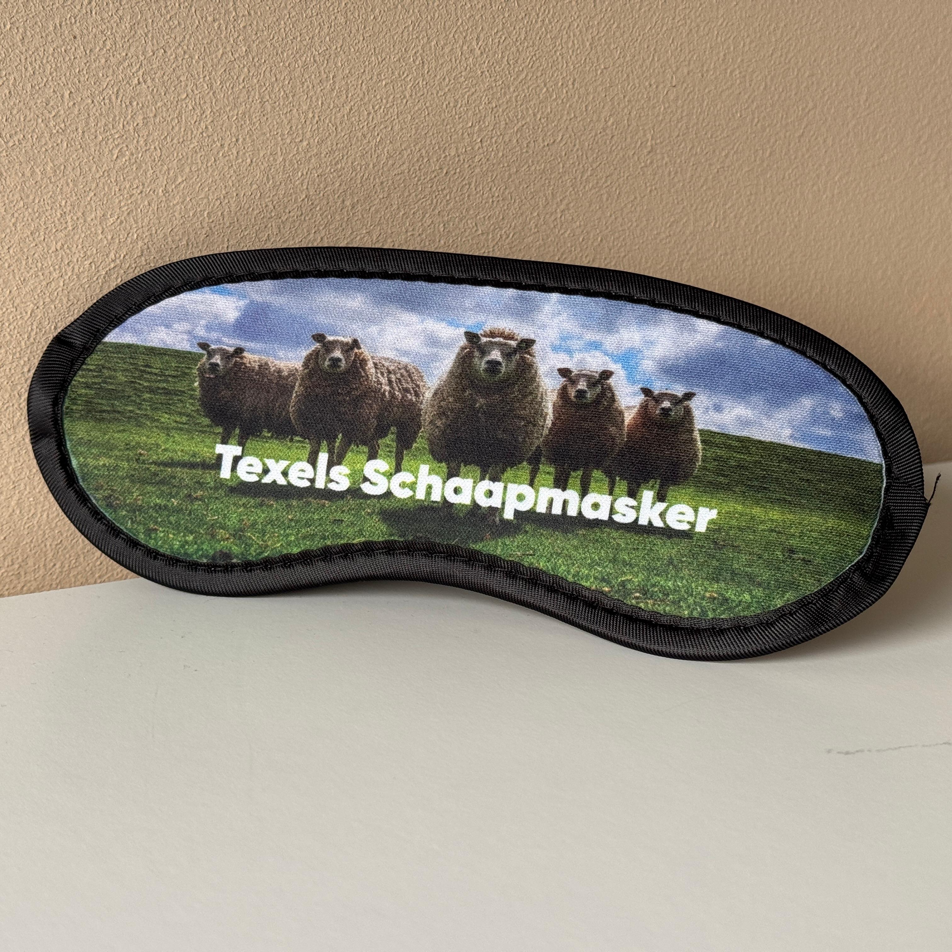 Texels Schaapmasker – Droom zacht met een vleugje eilandrust