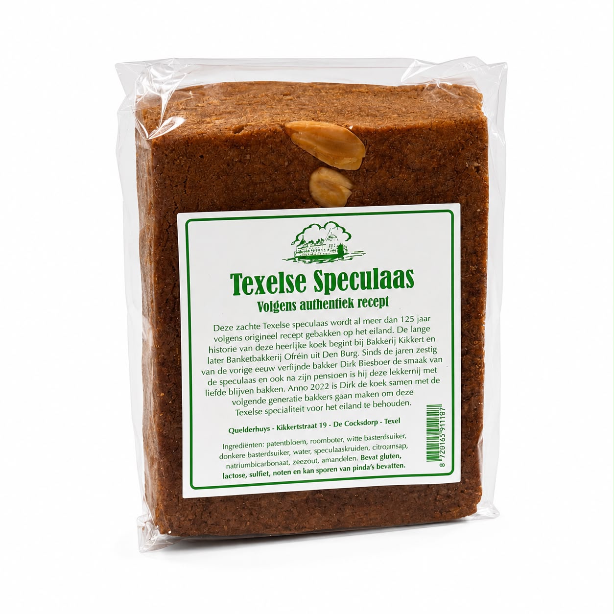 Halve Texelse speculaas