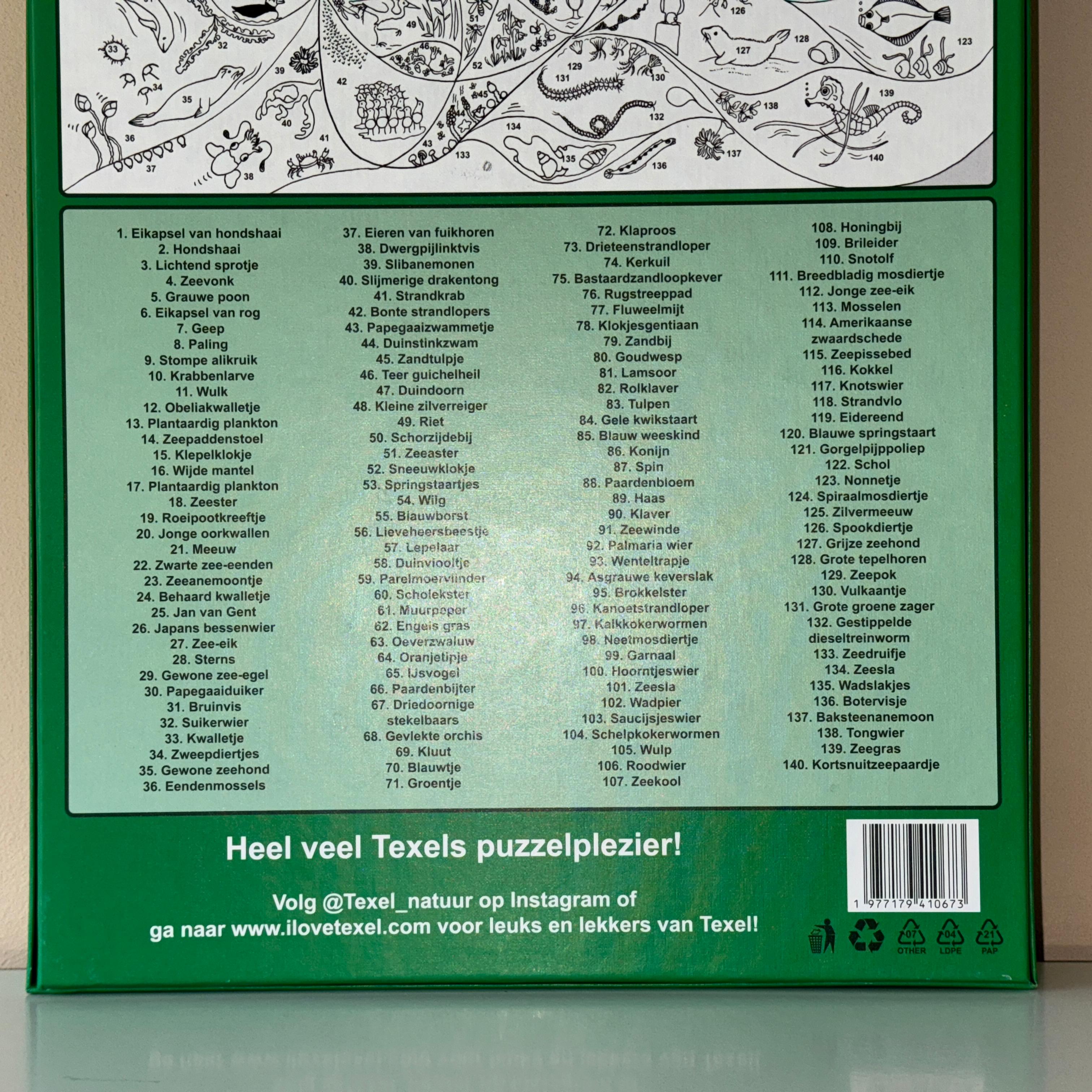 Puzzel Texelse Natuur - 1000 stukjes